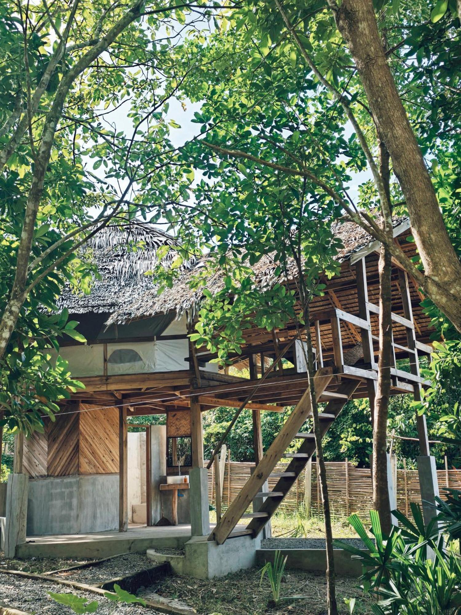 Cabanas De Nacpan Camping Resort Эль-Нидо Экстерьер фото